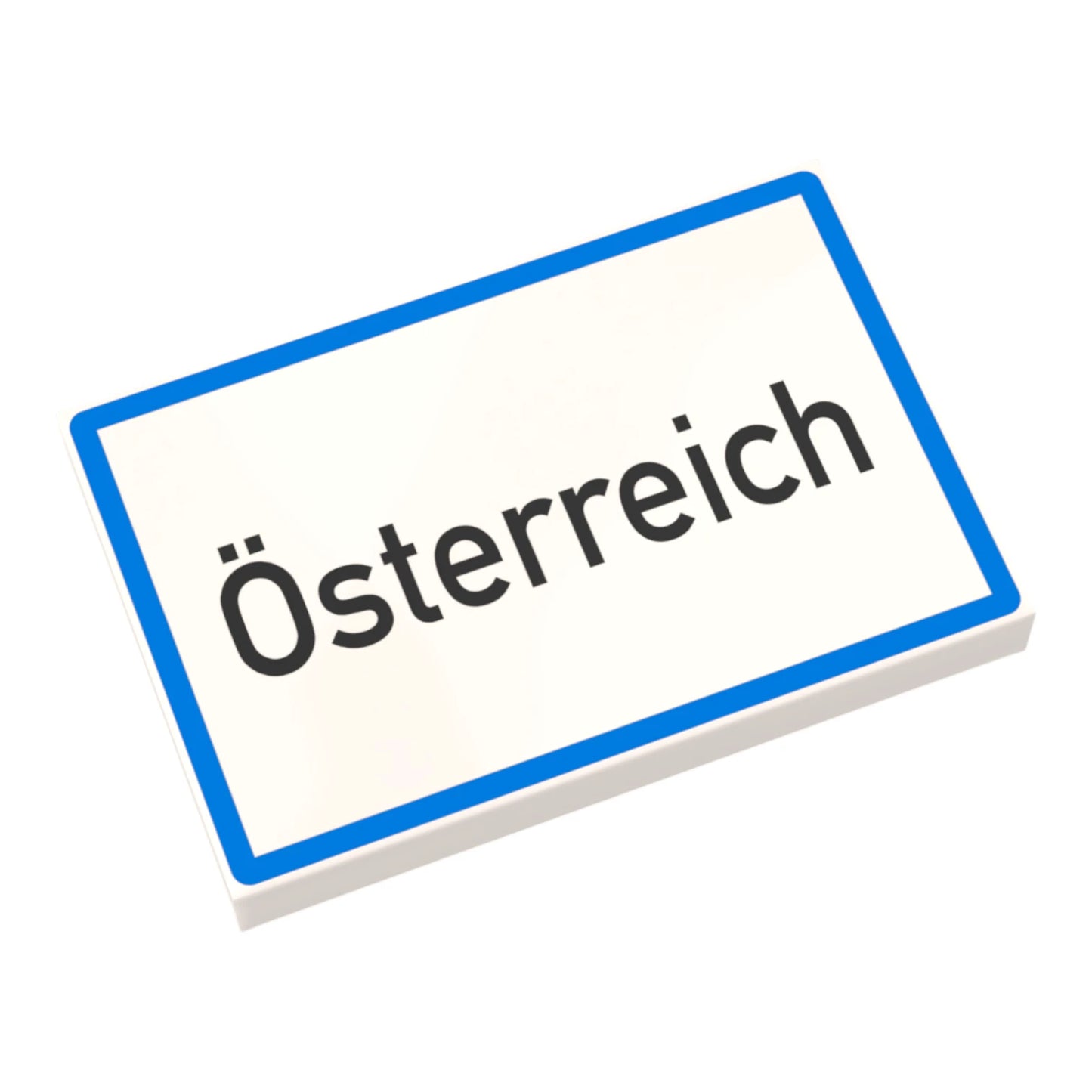 Individuelles LEGO® Ortsschild / Ortstafel für Österreich