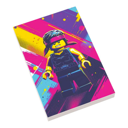 Bedruckte LEGO® Fliese 2x3 - Movie Pop Art Nr. 1