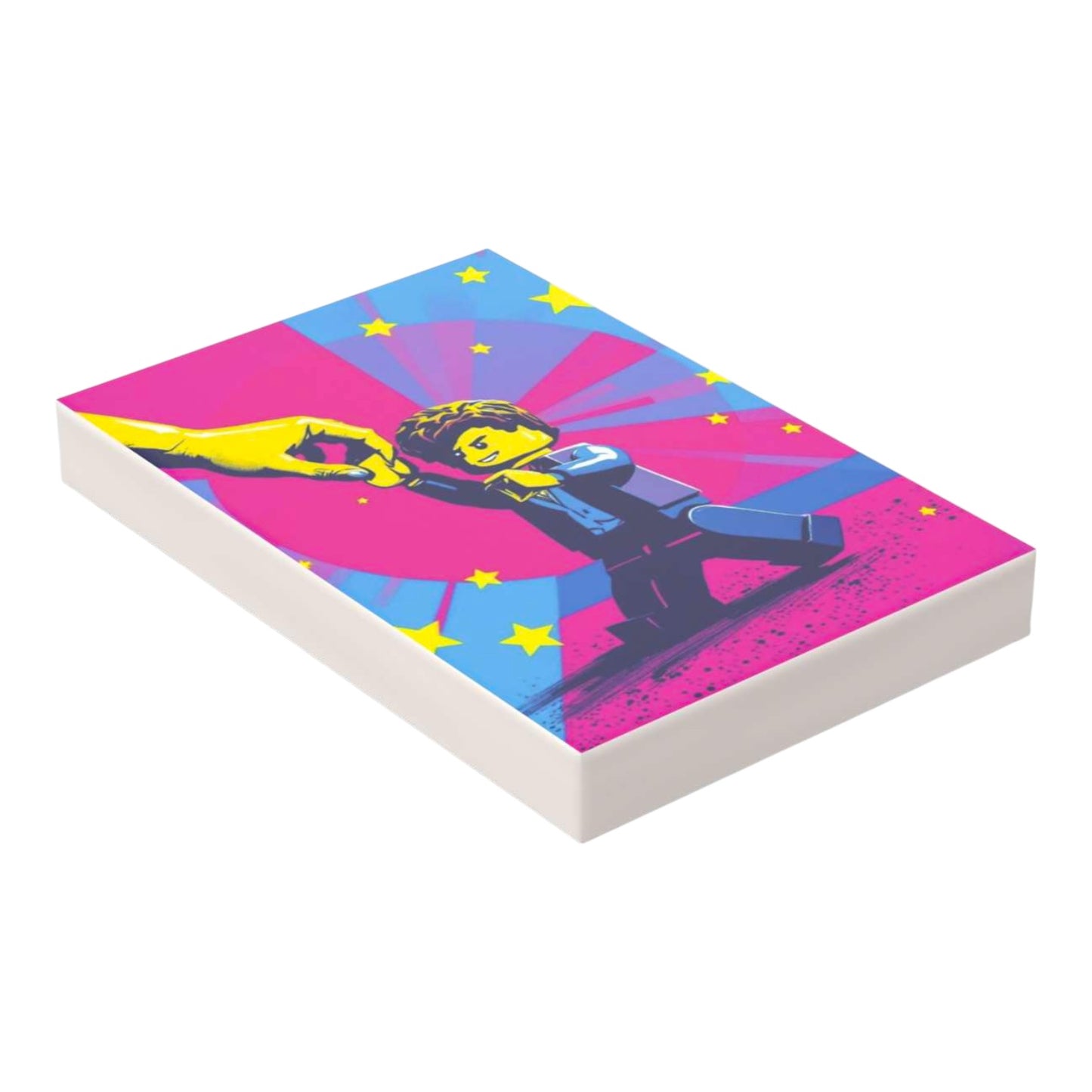 Bedruckte LEGO® Fliese 2x3 - Movie Pop Art Nr. 11