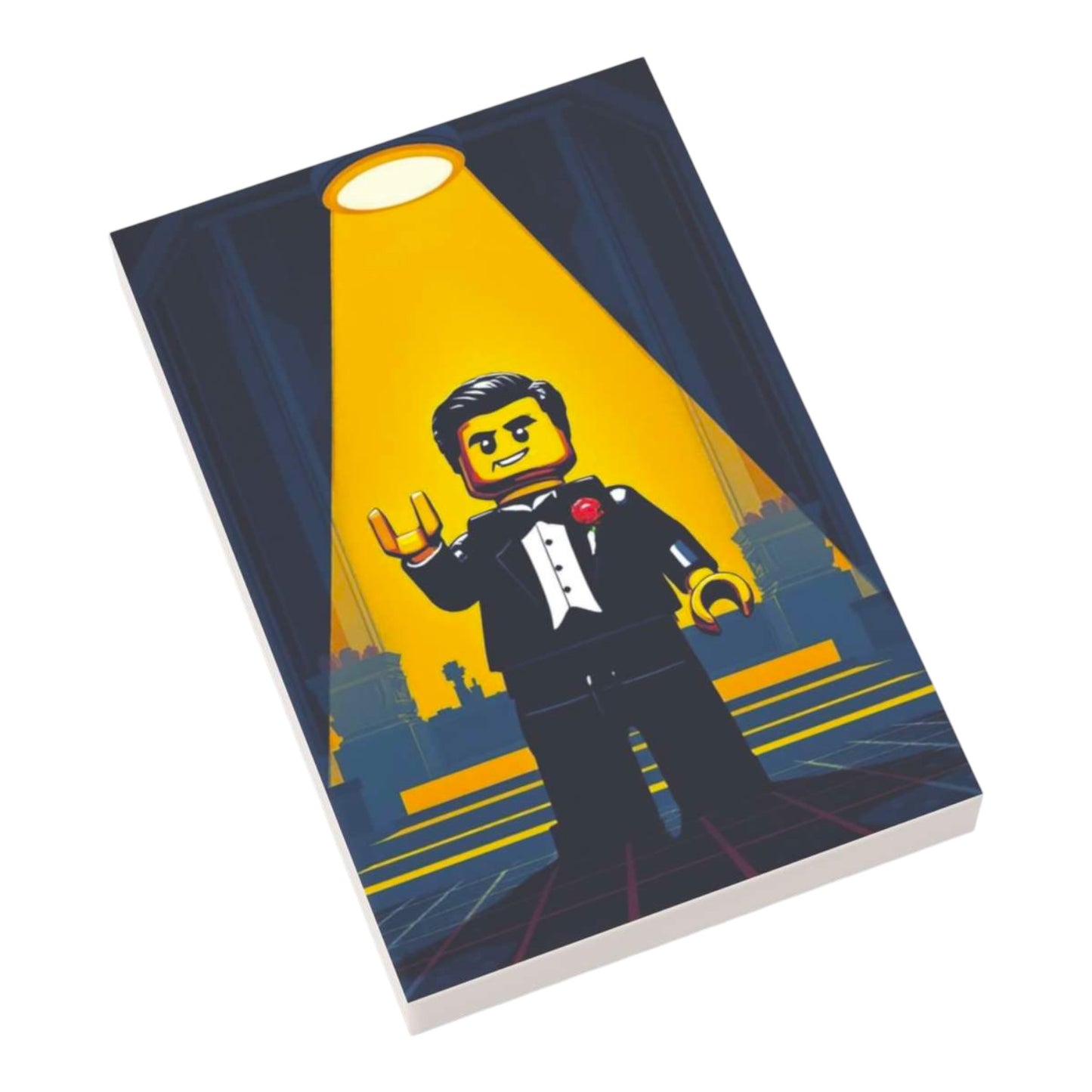 Bedruckte LEGO® Fliese 2x3 - Movie Pop Art Nr. 12