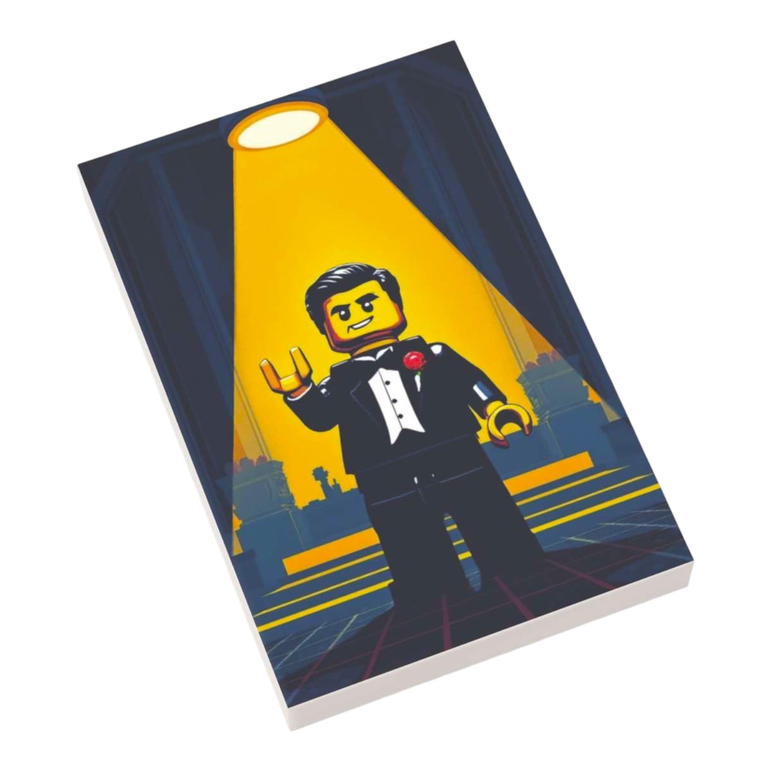 Bedruckte LEGO® Fliese 2x3 - Movie Pop Art Nr. 12