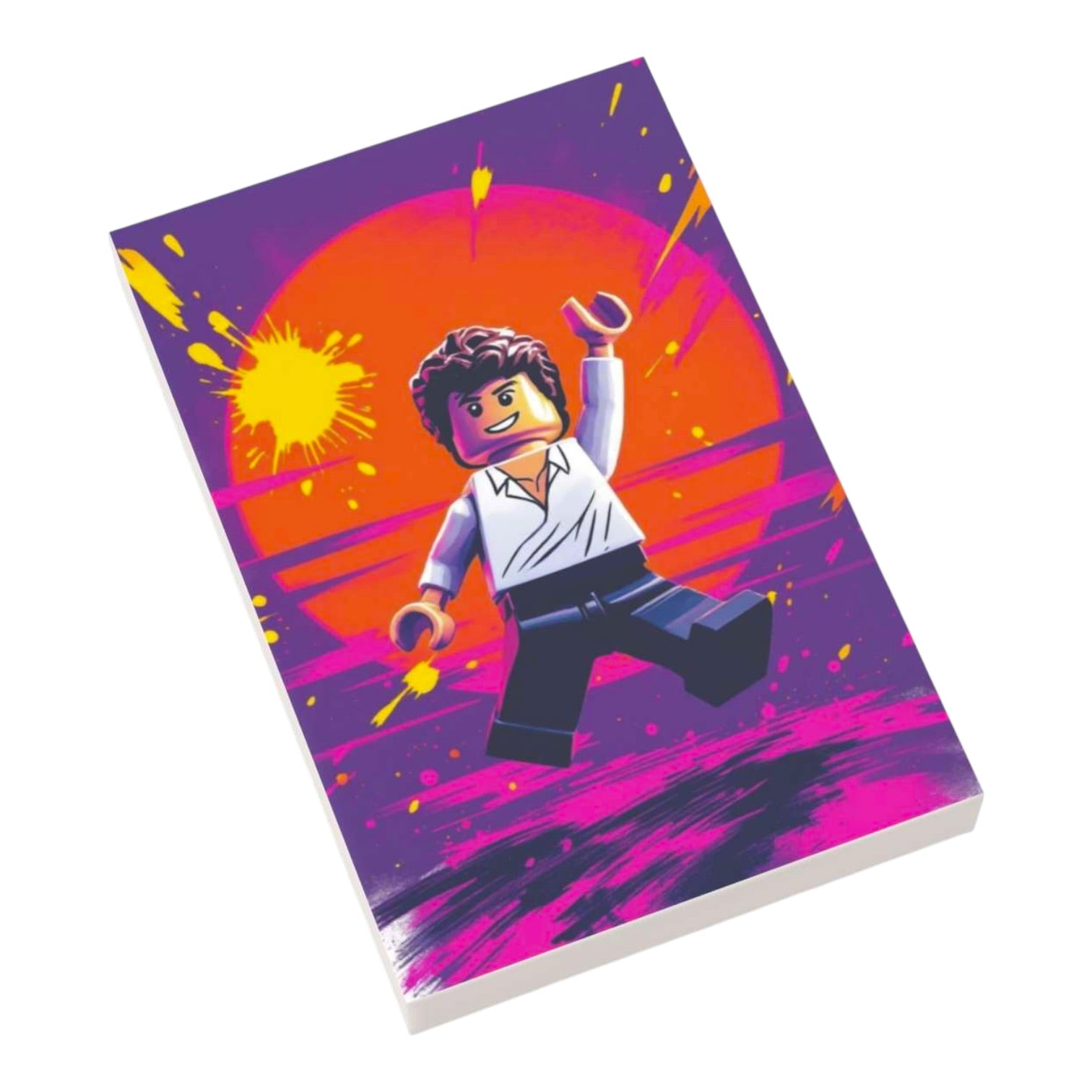 Bedruckte LEGO® Fliese 2x3 - Movie Pop Art Nr. 10