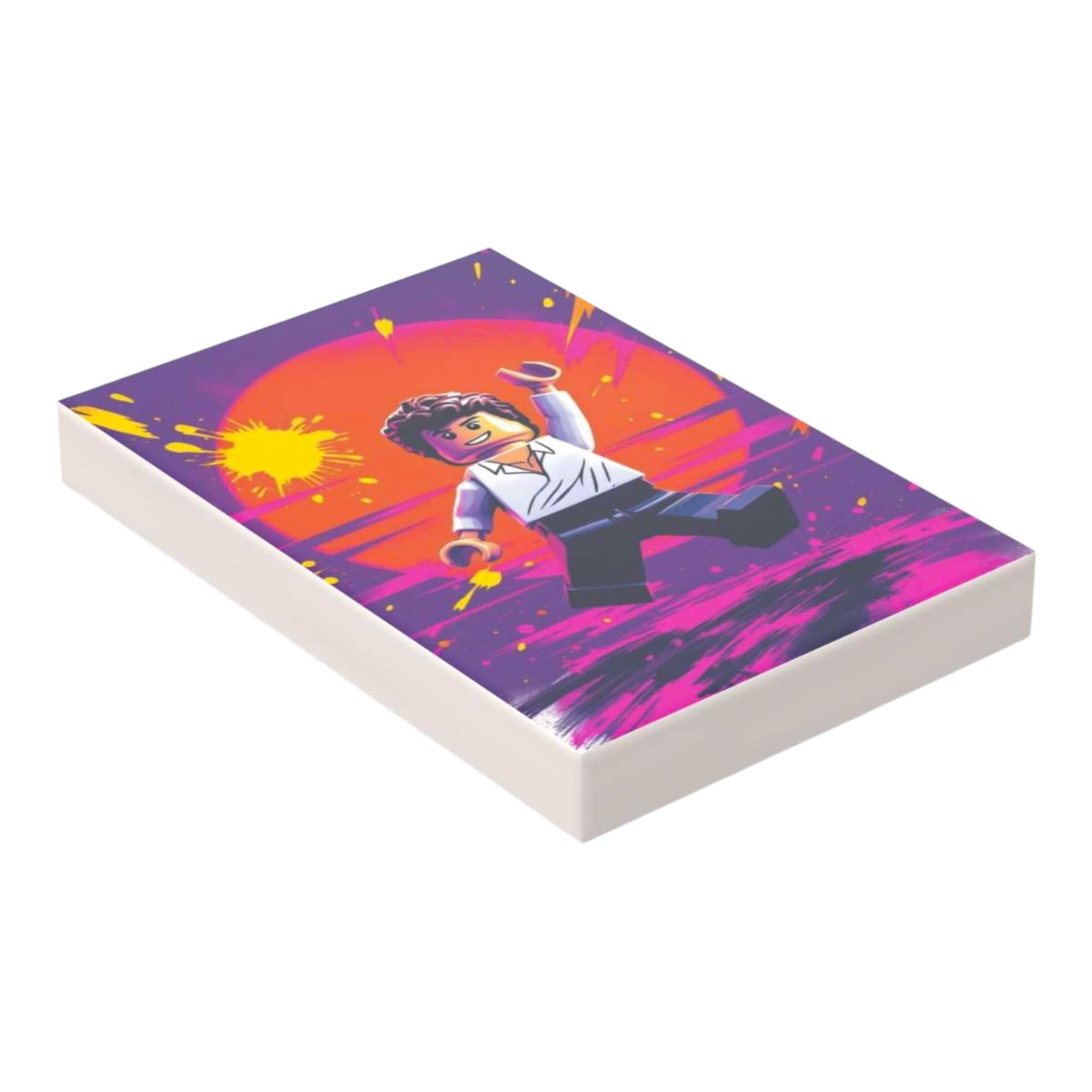 Bedruckte LEGO® Fliese 2x3 - Movie Pop Art Nr. 10