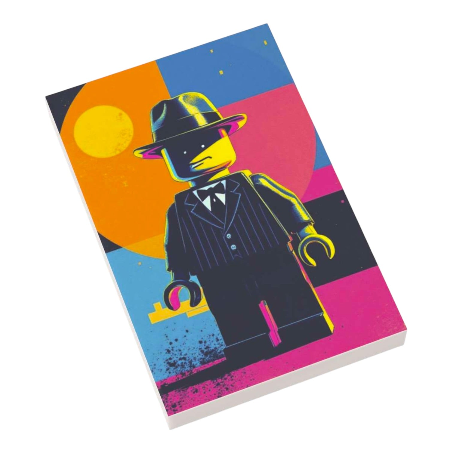 Bedruckte LEGO® Fliese 2x3 - Movie Pop Art Nr. 7