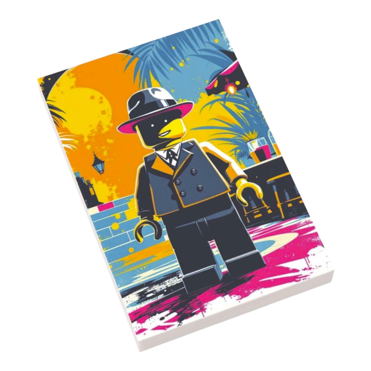 Bedruckte LEGO® Fliese 2x3 - Movie Pop Art Nr. 5