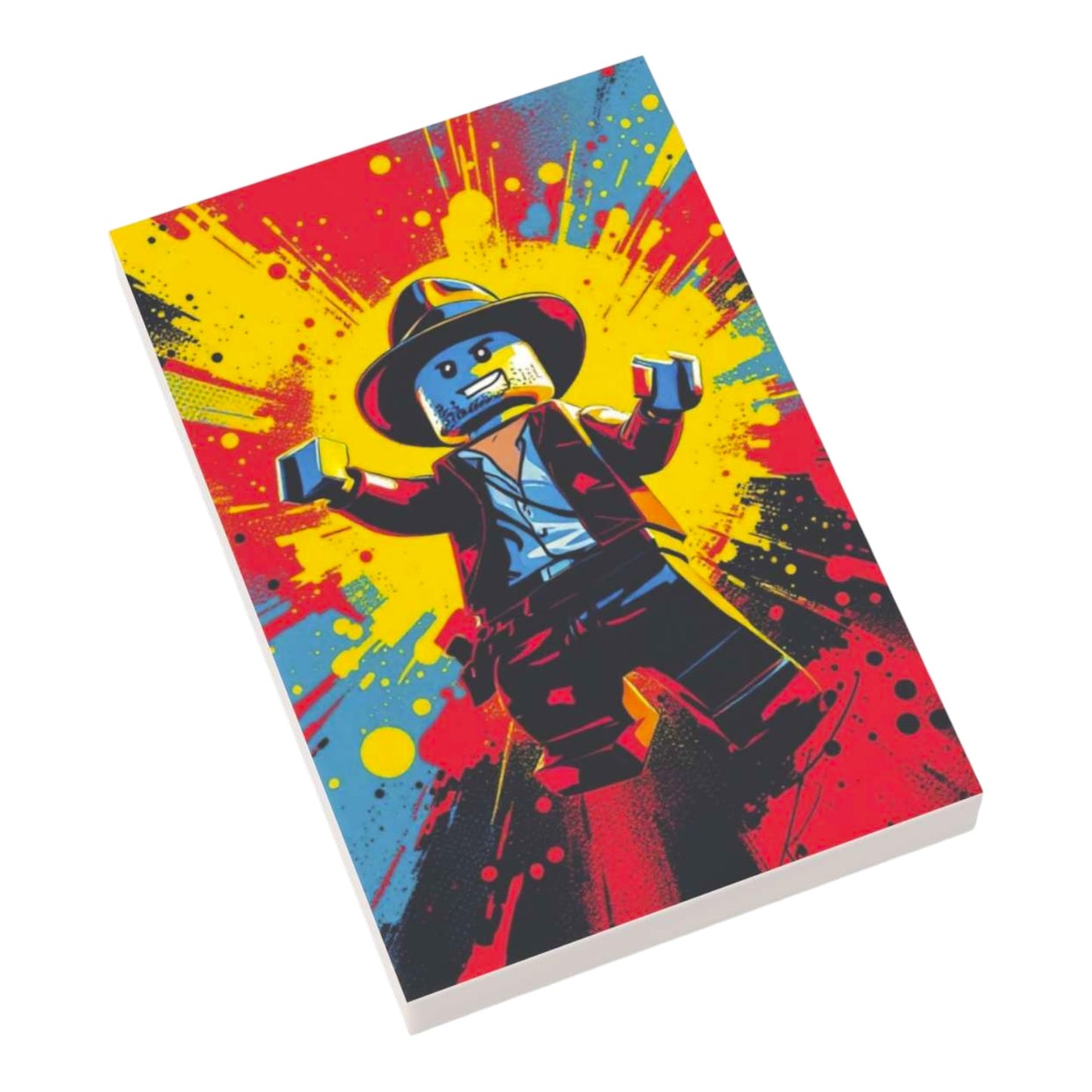 Bedruckte LEGO® Fliese 2x3 - Movie Pop Art Nr. 4