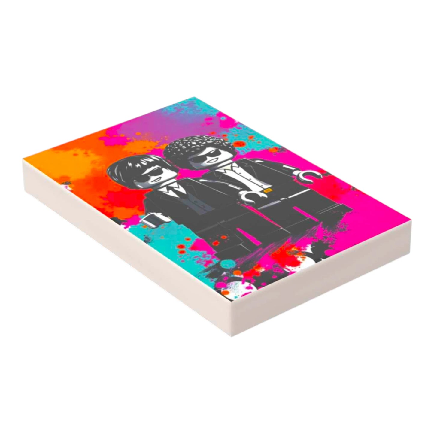 Bedruckte LEGO® Fliese 2x3 - Movie Pop Art Nr. 23