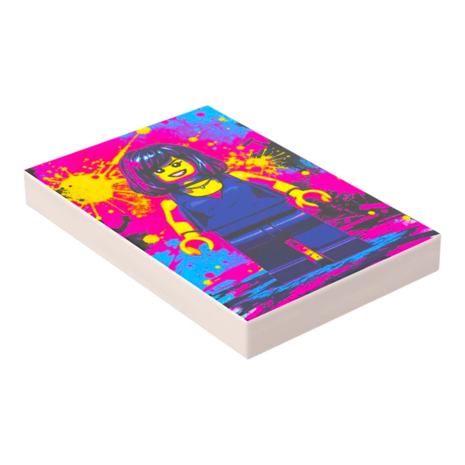 Bedruckte LEGO® Fliese 2x3 - Movie Pop Art Nr. 20