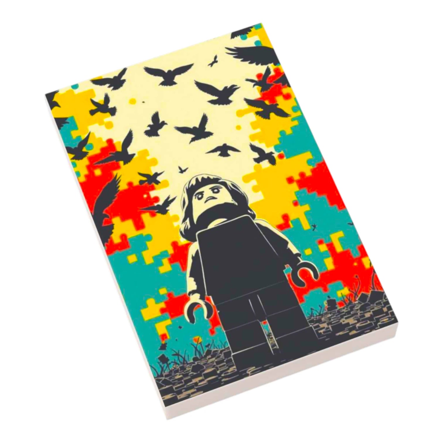 Bedruckte LEGO® Fliese 2x3 - Movie Pop Art Nr. 21