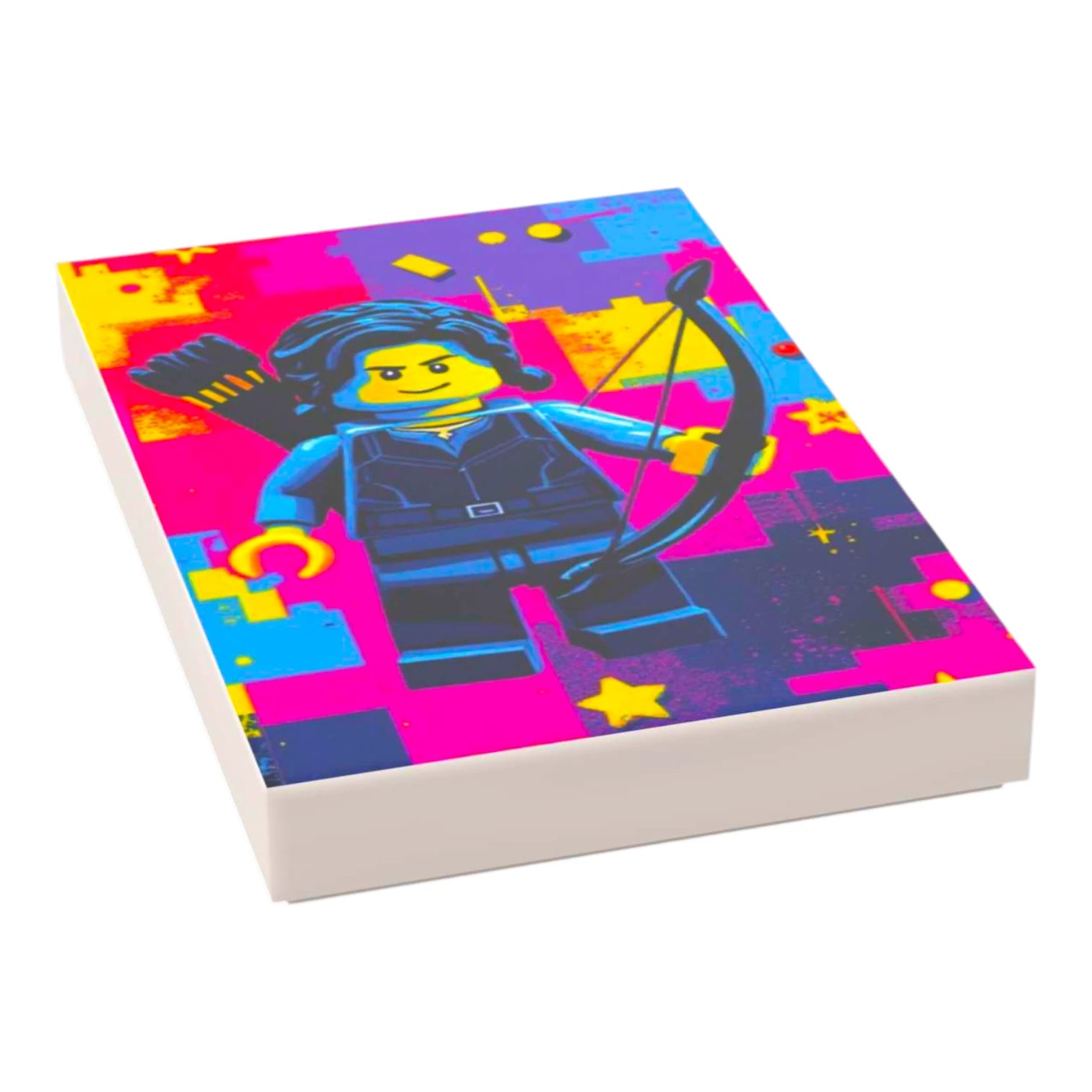 Bedruckte LEGO® Fliese 2x3 - Movie Pop Art Nr. 19