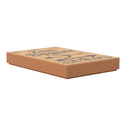 Bedruckte LEGO® Fliese 2x3 - Holzschild 23 'Zum Bogner'