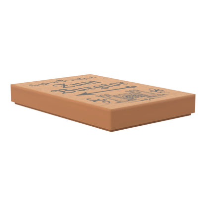 Bedruckte LEGO® Fliese 2x3 - Holzschild 14 'Zum Burgtor'