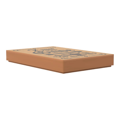 Bedruckte LEGO® Fliese 2x3 - Holzschild 7 'Zur Gilde'