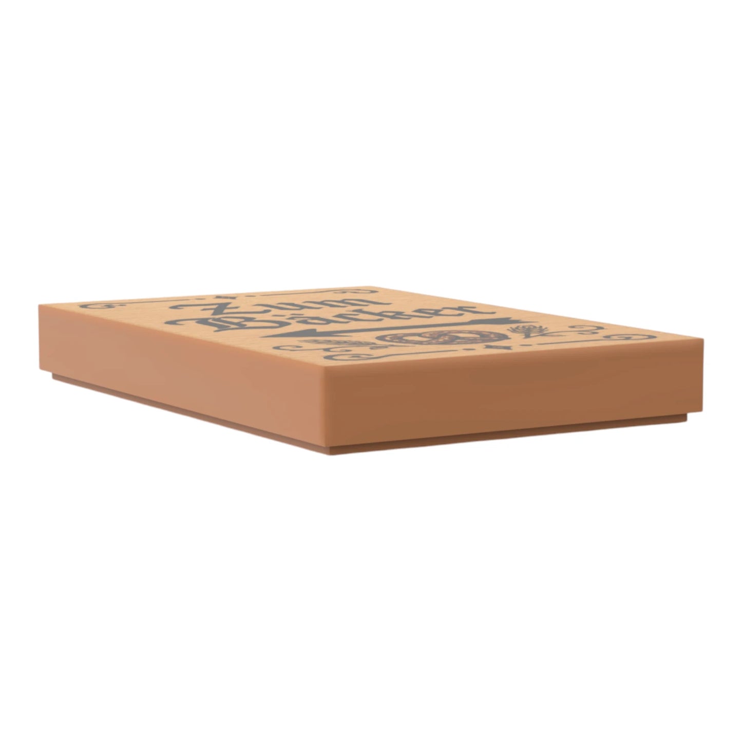 Bedruckte LEGO® Fliese 2x3 - Holzschild 16 'Zum Bäcker'