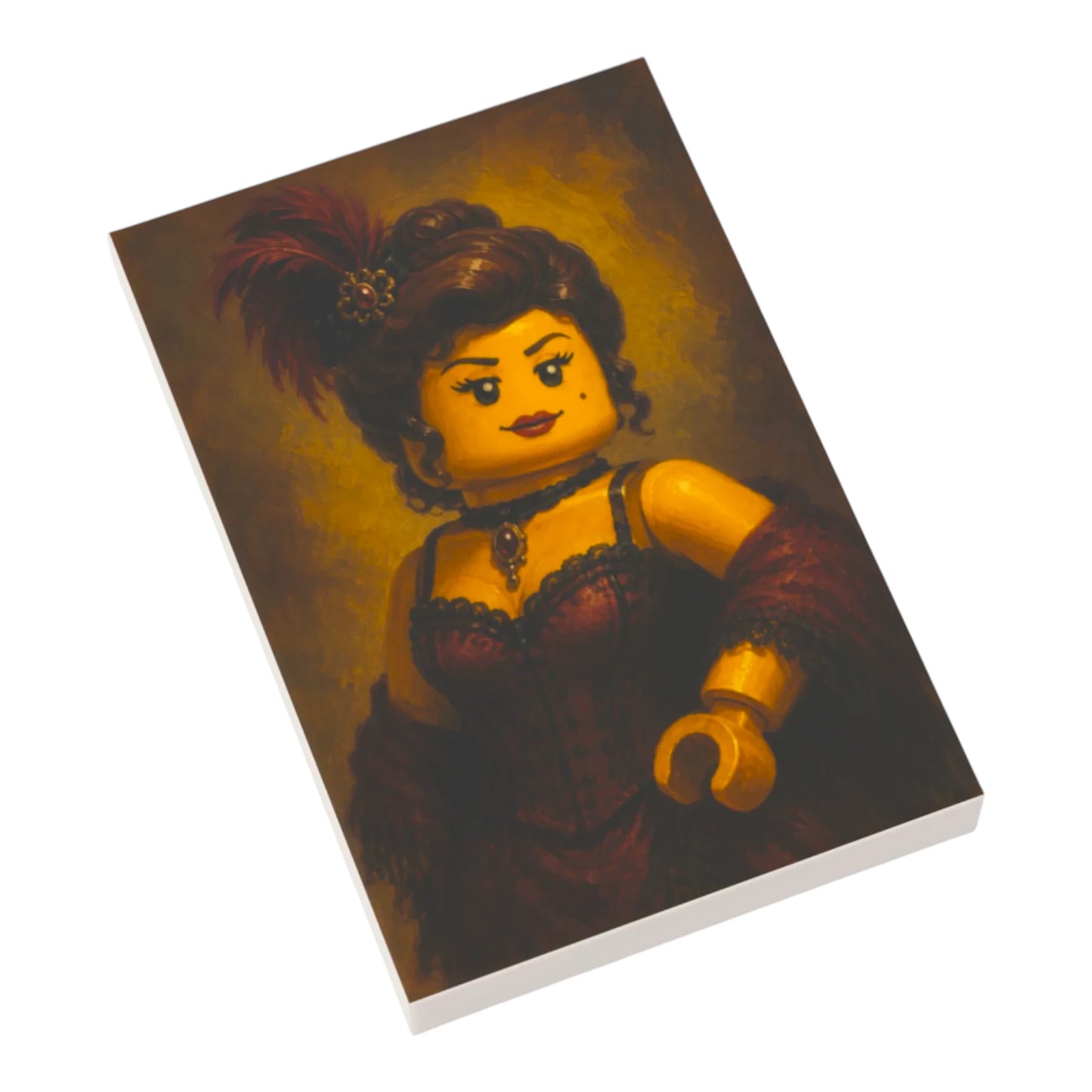 Bedruckte LEGO® Fliese 2x3 - Wilder Westen Gemälde 8