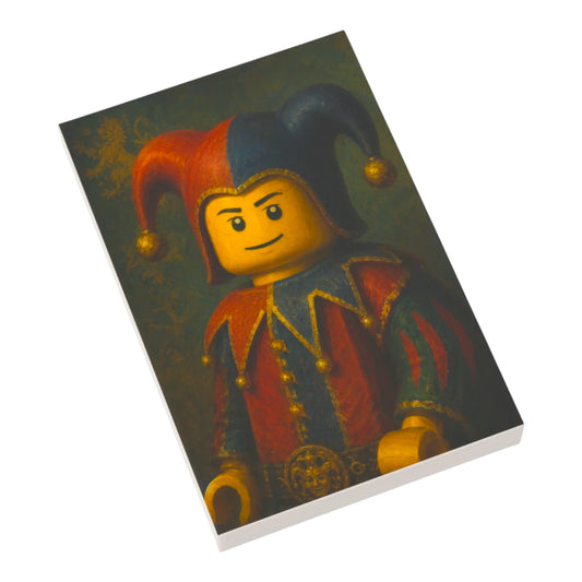 Bedruckte LEGO® Fliese 2x3 - Mittelalterliches Gemälde 10
