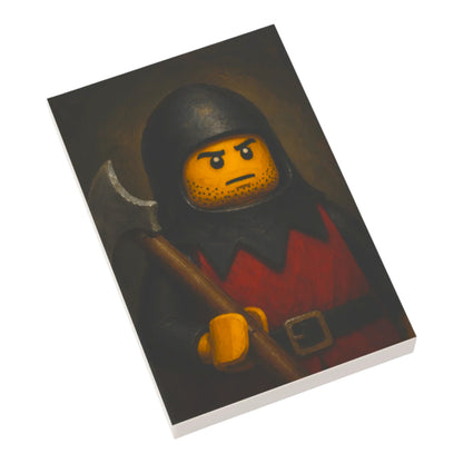 Bedruckte LEGO® Fliese 2x3 - Mittelalterliches Gemälde 8