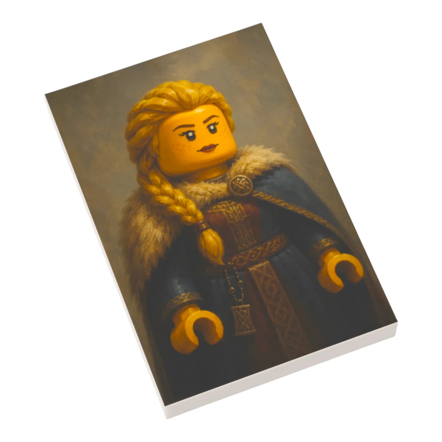Bedruckte LEGO® Fliese 2x3 - Wikinger Gemälde 1