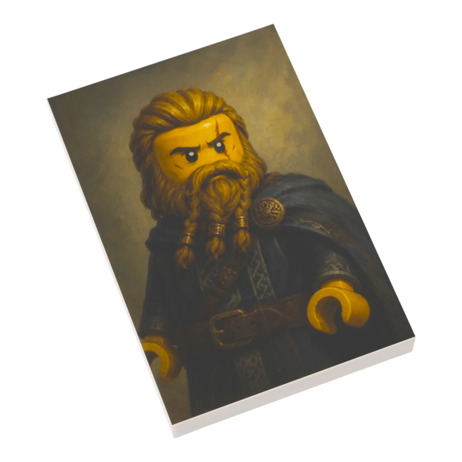 Bedruckte LEGO® Fliese 2x3 - Wikinger Gemälde 2