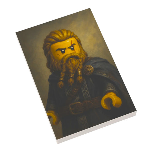Bedruckte LEGO® Fliese 2x3 - Wikinger Gemälde 2