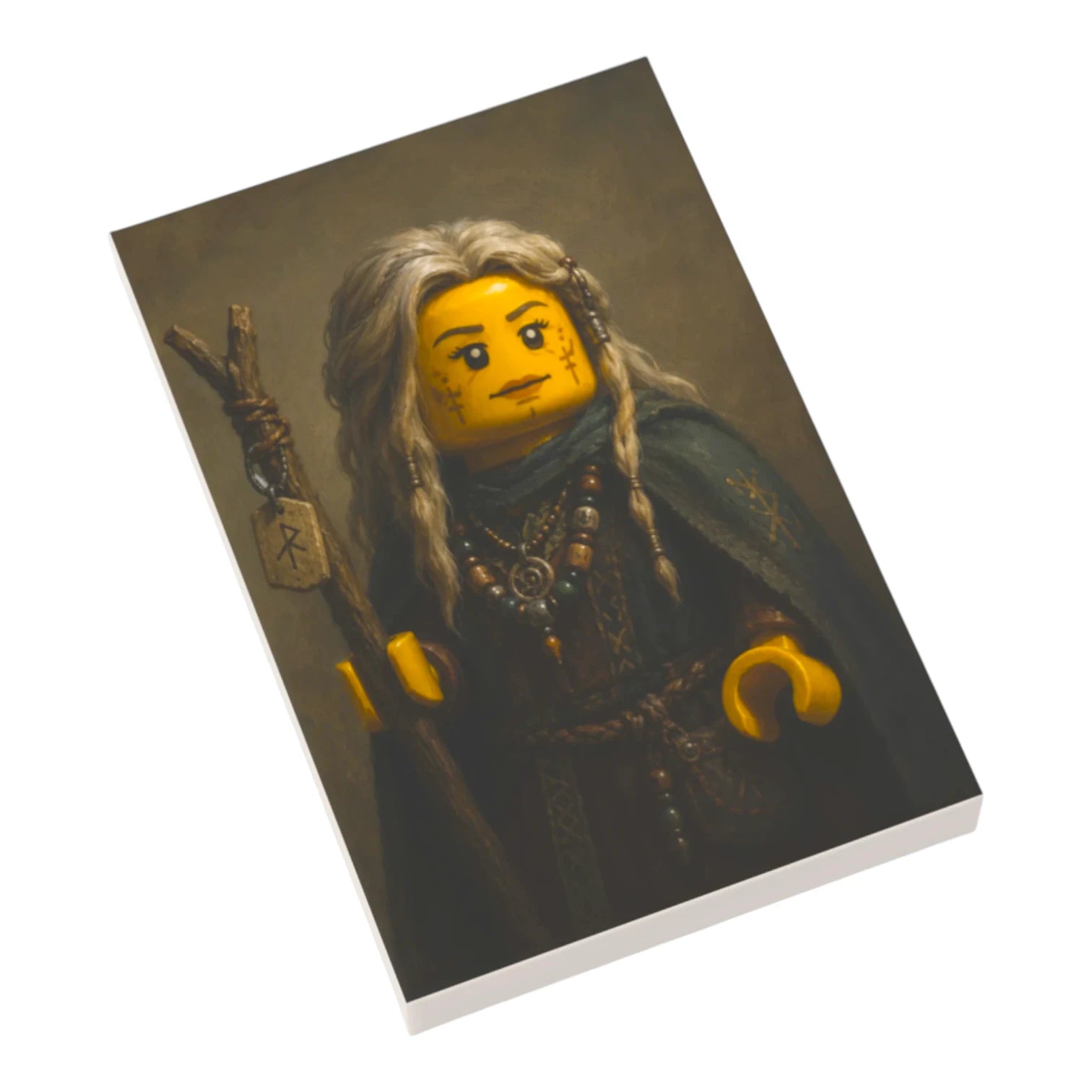 Bedruckte LEGO® Fliese 2x3 - Wikinger Gemälde 6