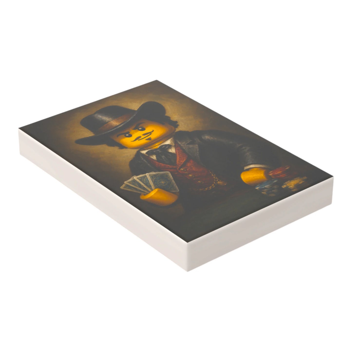 Bedruckte LEGO® Fliese 2x3 - Wilder Westen Gemälde 1