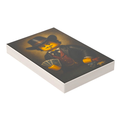 Bedruckte LEGO® Fliese 2x3 - Wilder Westen Gemälde 1
