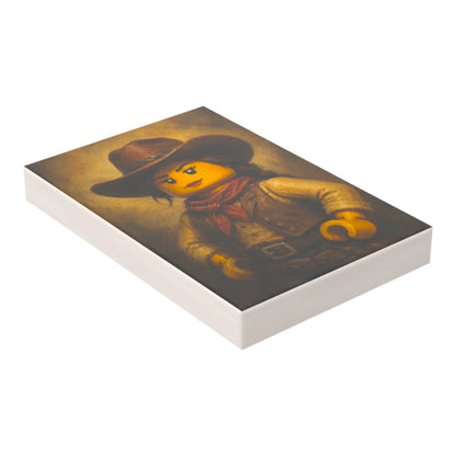 Bedruckte LEGO® Fliese 2x3 - Wilder Westen Gemälde 2
