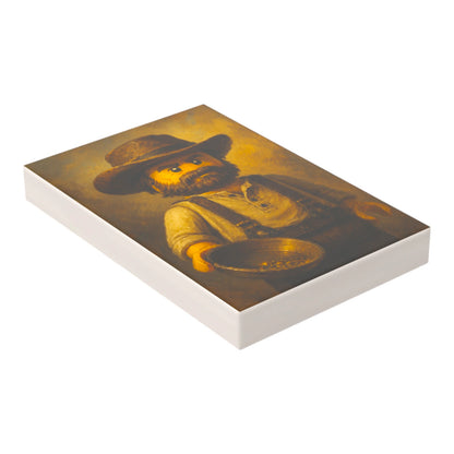 Bedruckte LEGO® Fliese 2x3 - Wilder Westen Gemälde 4