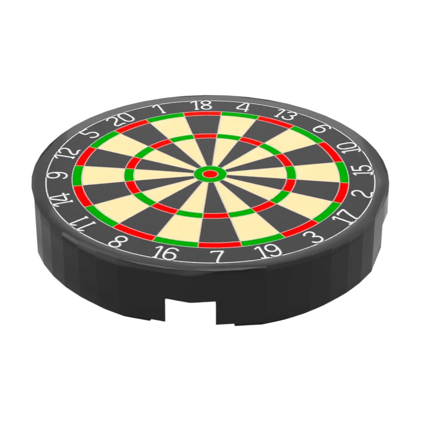 Bedruckte LEGO® Fliese 2x2 - Dartscheibe