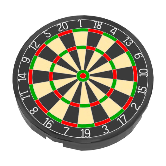 Bedruckte LEGO® Fliese 2x2 - Dartscheibe