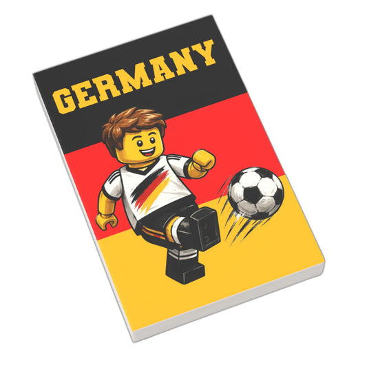 Bedruckte LEGO® Fliese 2x3 - Fußballspieler 9