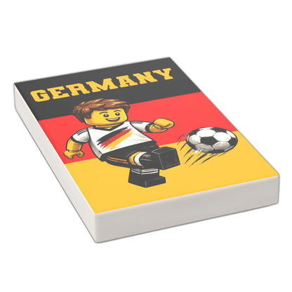 Bedruckte LEGO® Fliese 2x3 - Fußballspieler 6
