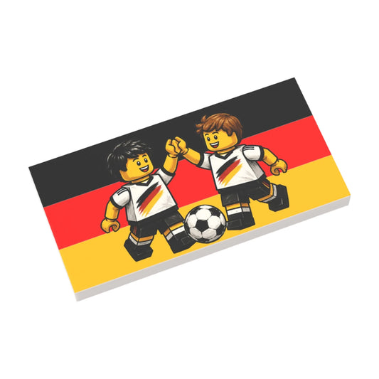 Bedruckte LEGO® Fliese 2x4 - Fußballspieler 3