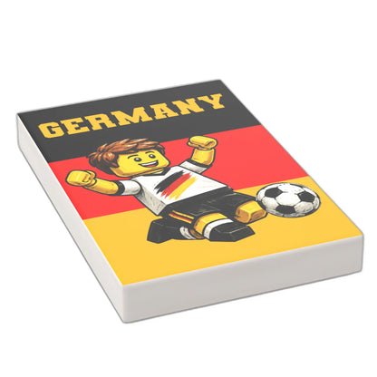 Bedruckte LEGO® Fliese 2x3 - Fußballspieler 7