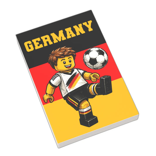 Bedruckte LEGO® Fliese 2x3 - Fußballspieler 6