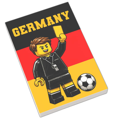 Bedruckte LEGO® Fliese 2x3 - Fußballspieler 1