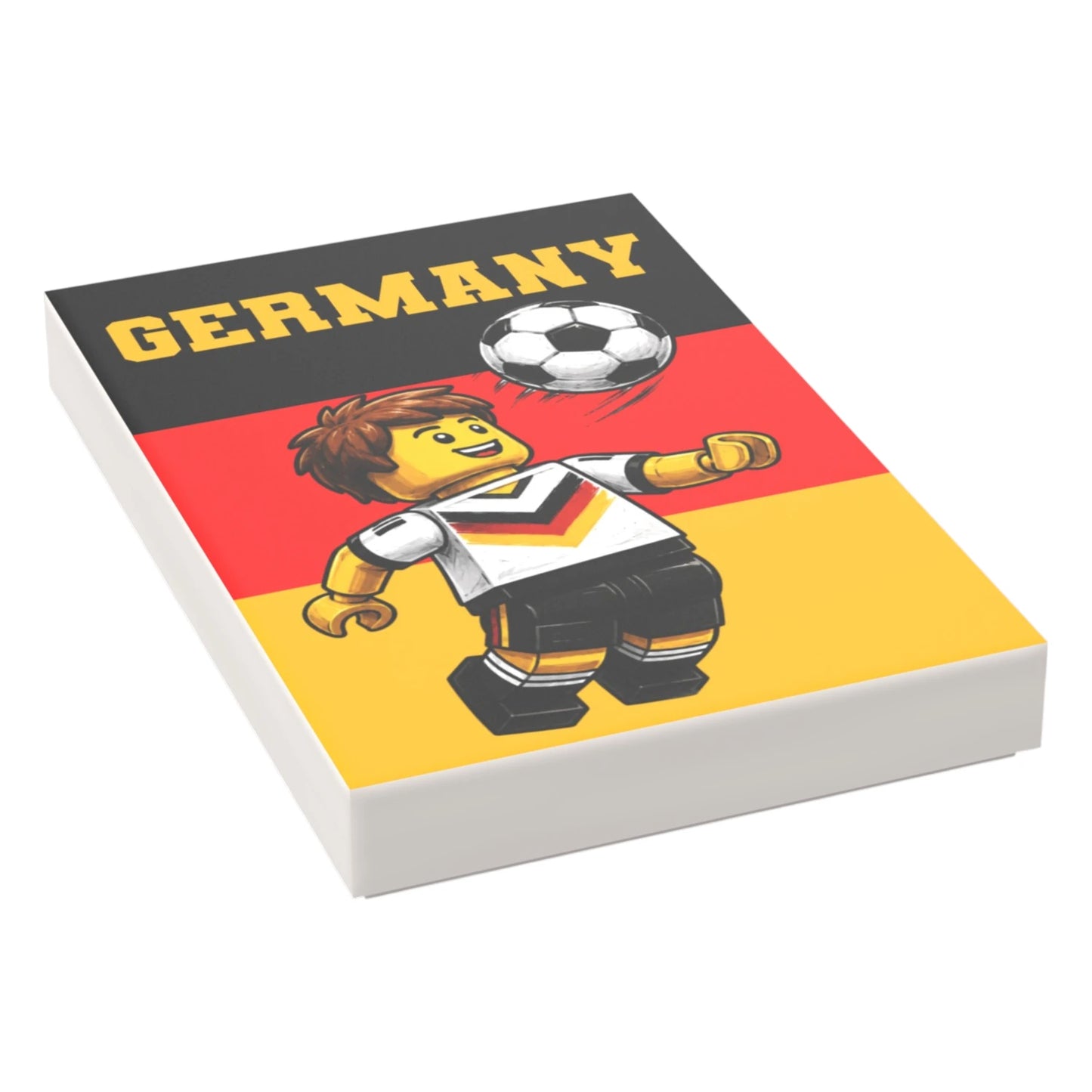 Bedruckte LEGO® Fliese 2x3 - Fußballspieler 4
