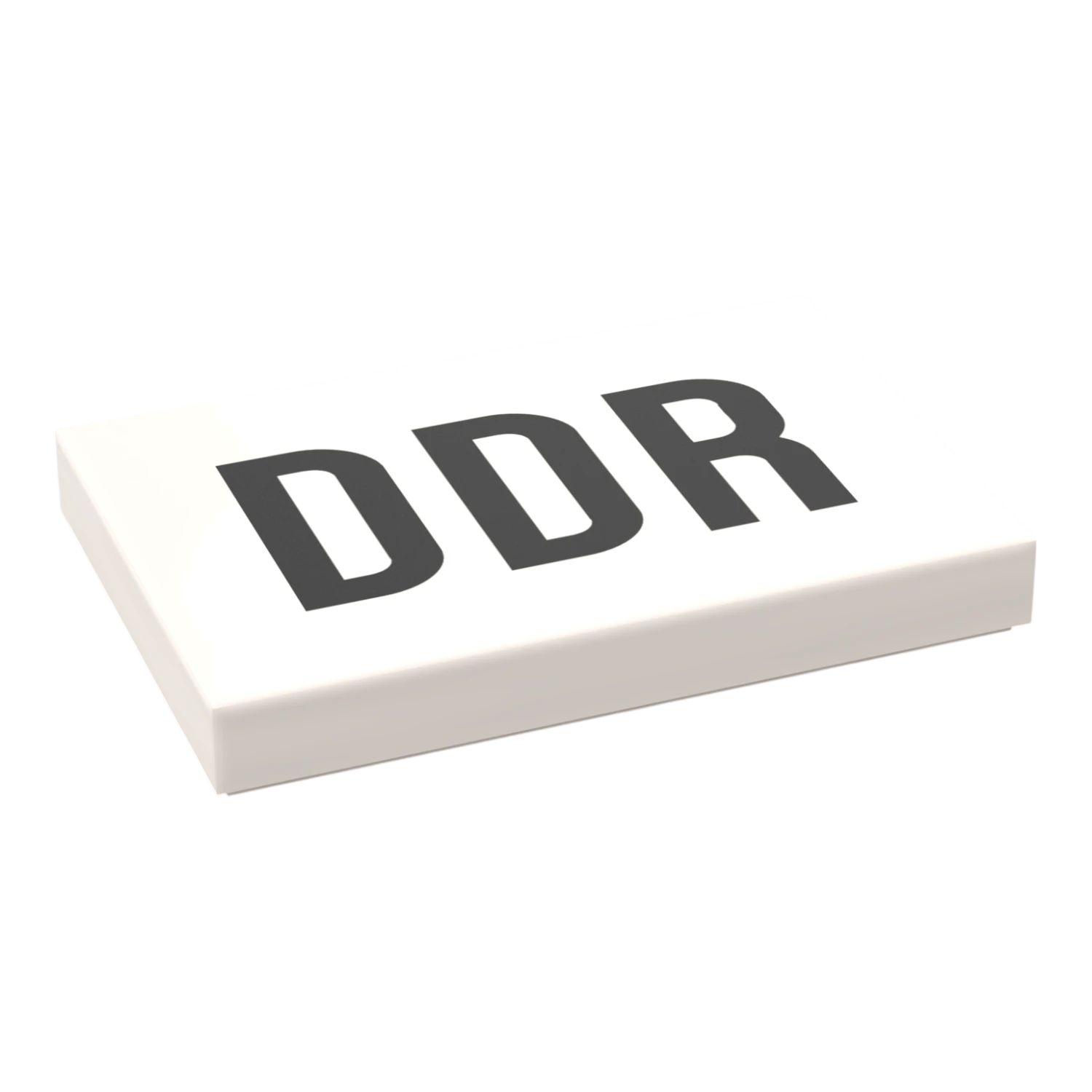 Bedruckte LEGO® Fliese 2x3 - DDR
