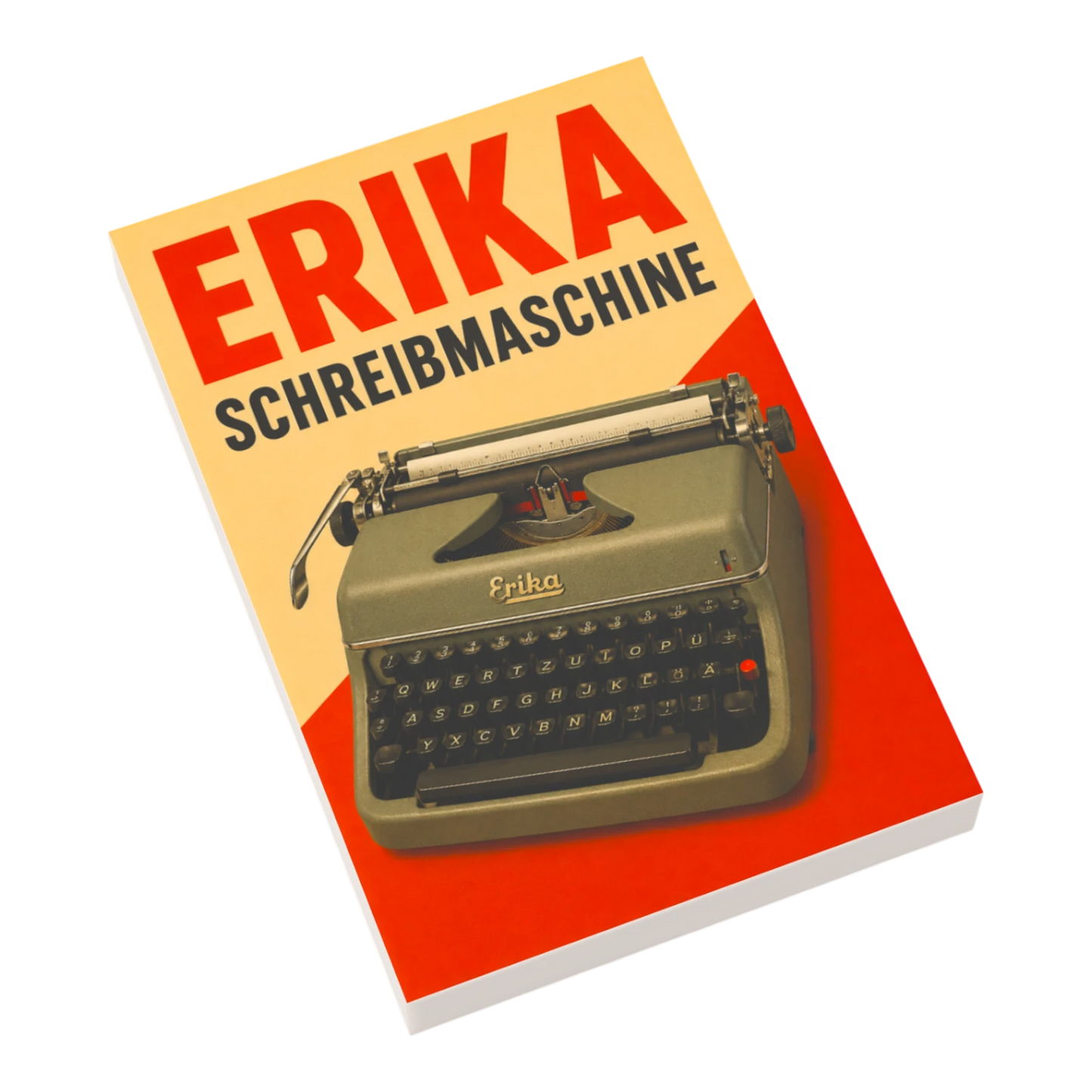 Bedruckte LEGO® Fliese 2x3 - Ostalgie Werbeplakat 'Erika'