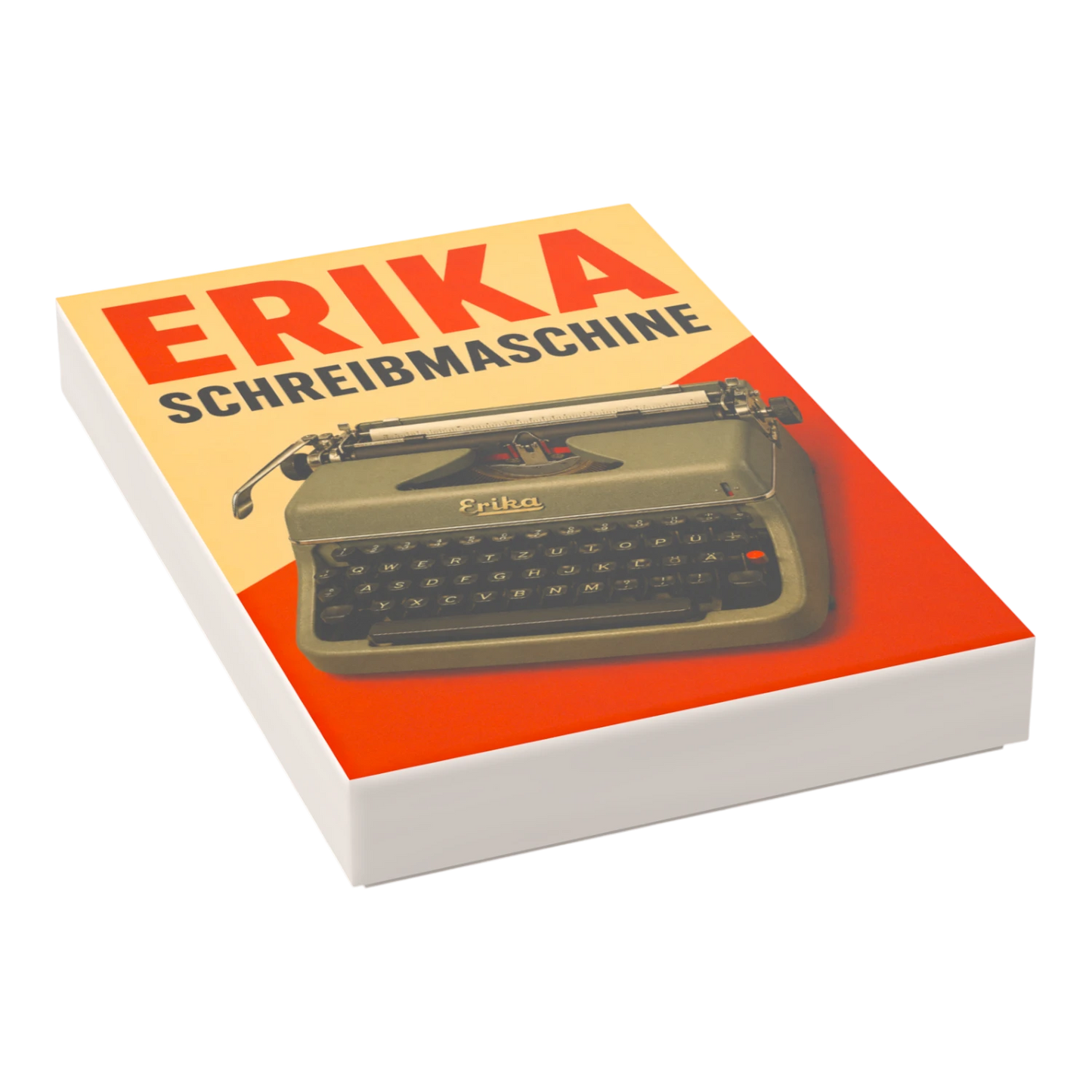 Bedruckte LEGO® Fliese 2x3 - Ostalgie Werbeplakat 'Erika'