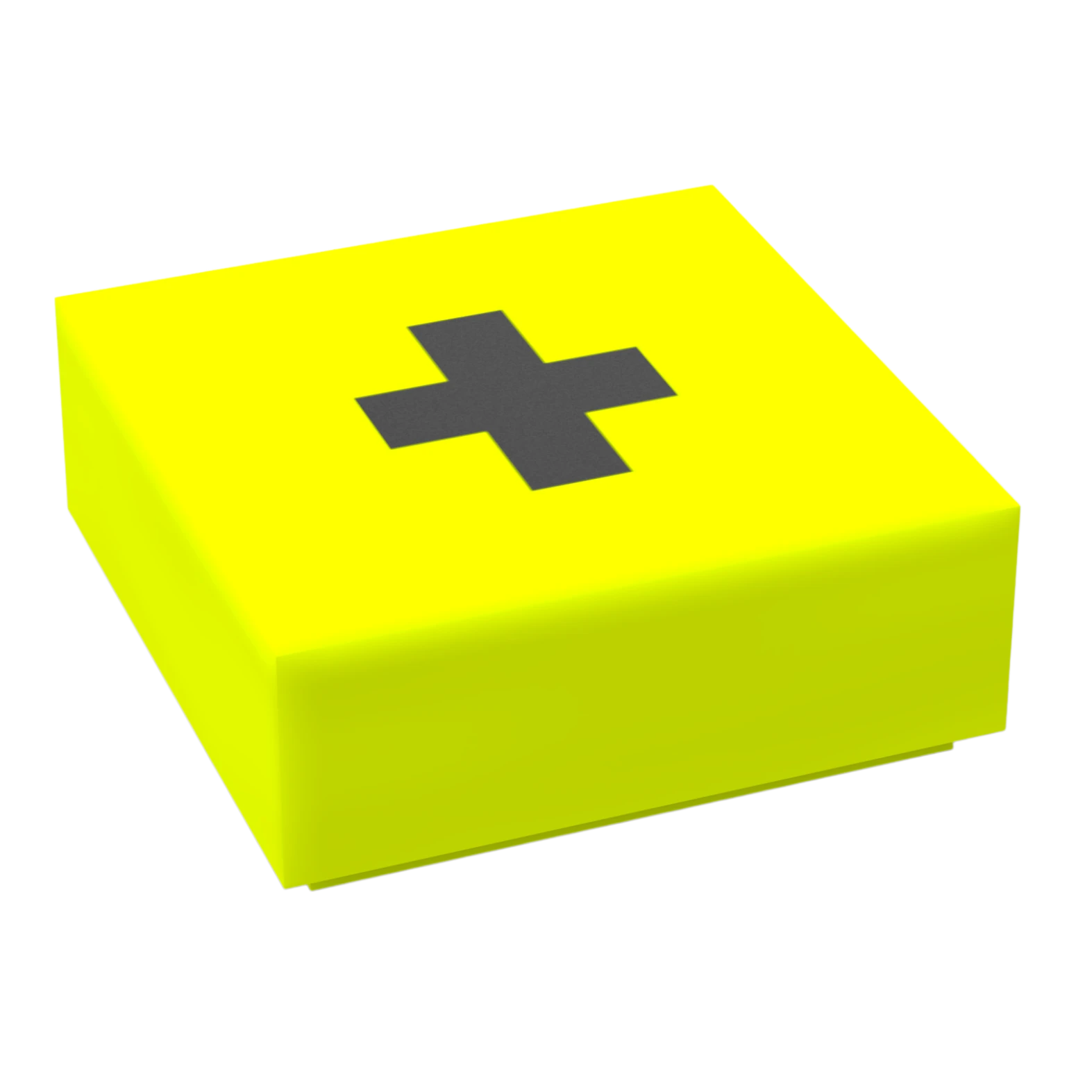 Bedruckte LEGO® Fliese 1x1 - Zeichen/Symbol 'Plus'