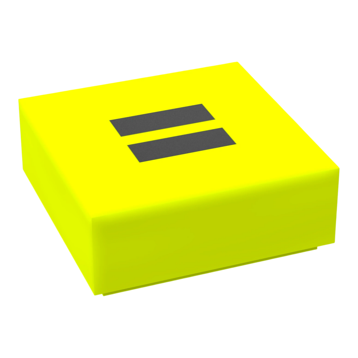 Bedruckte LEGO® Fliese 1x1 - Symbol/Zeichen 'Ist Gleich'