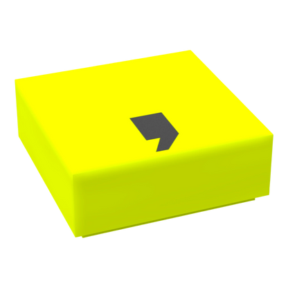 Bedruckte LEGO® Fliese 1x1 - Symbol/Zeichen 'Komma'