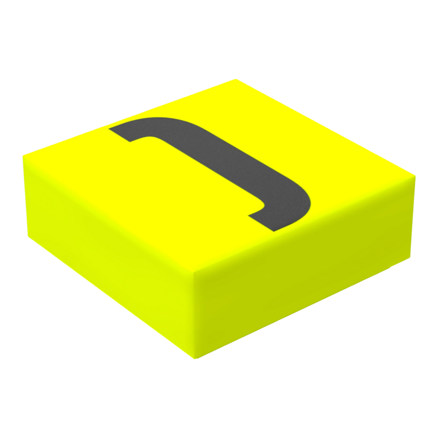 Bedruckte LEGO® Fliese 1x1 - Symbol/Zeichen 'Klammer zu'