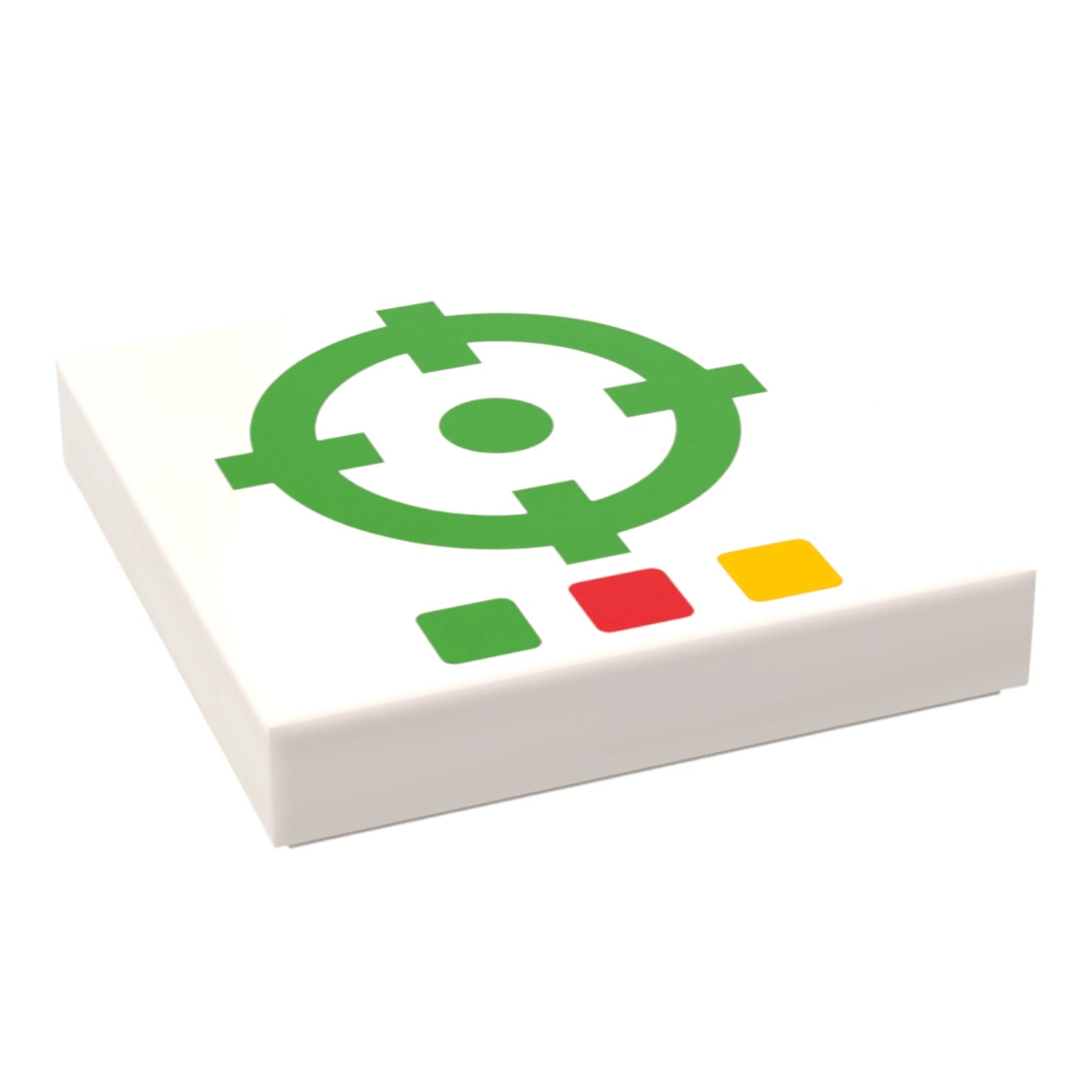 Bedruckte LEGO® Fliese 2x2 -  Space Controll-Panel 6
