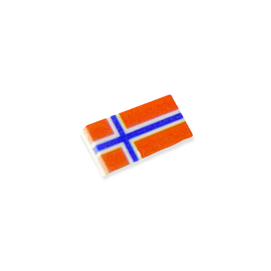 Bedruckte Fliese 1x2 - Norwegen Flagge