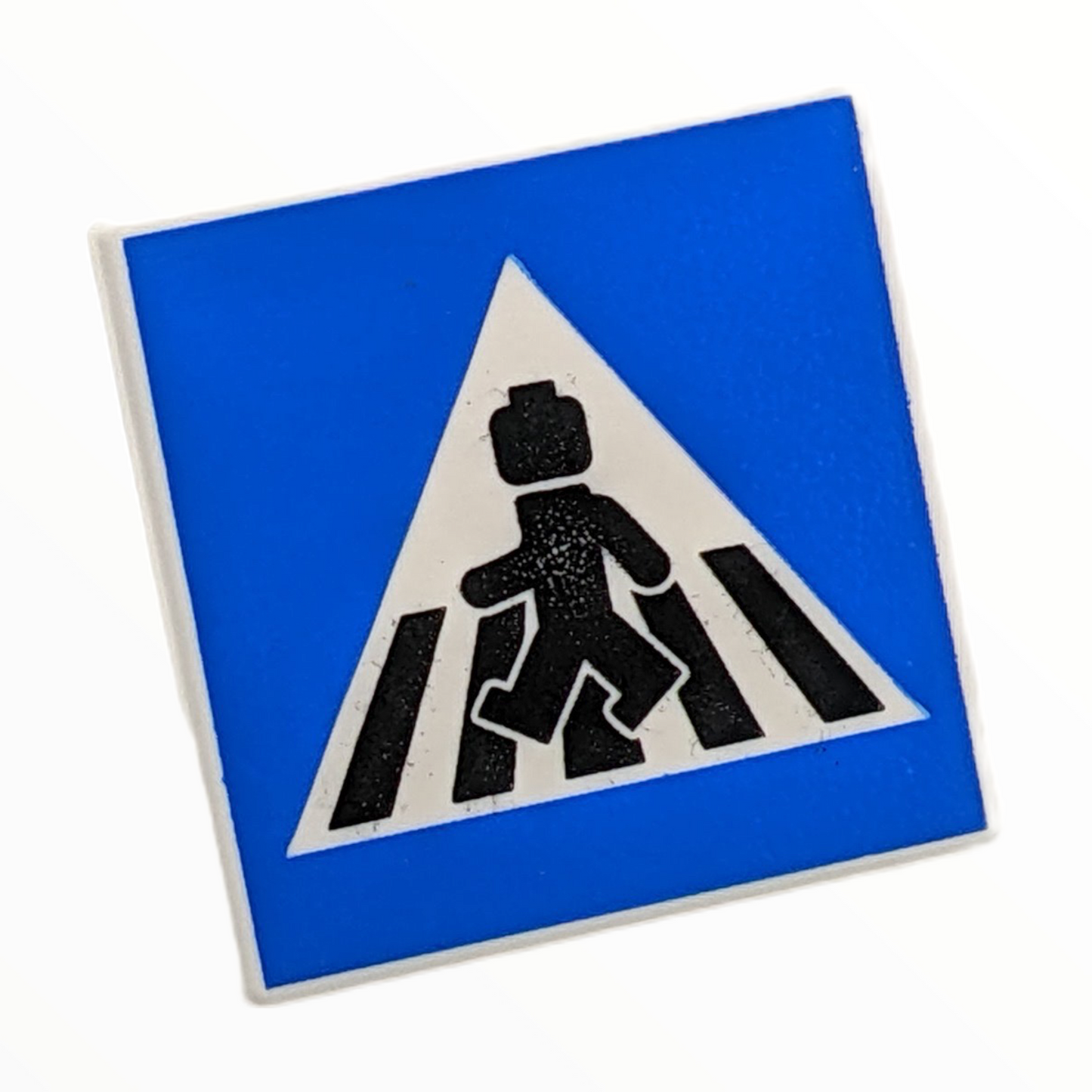 LEGO Road Sign  2x2 - Zebrastreifen