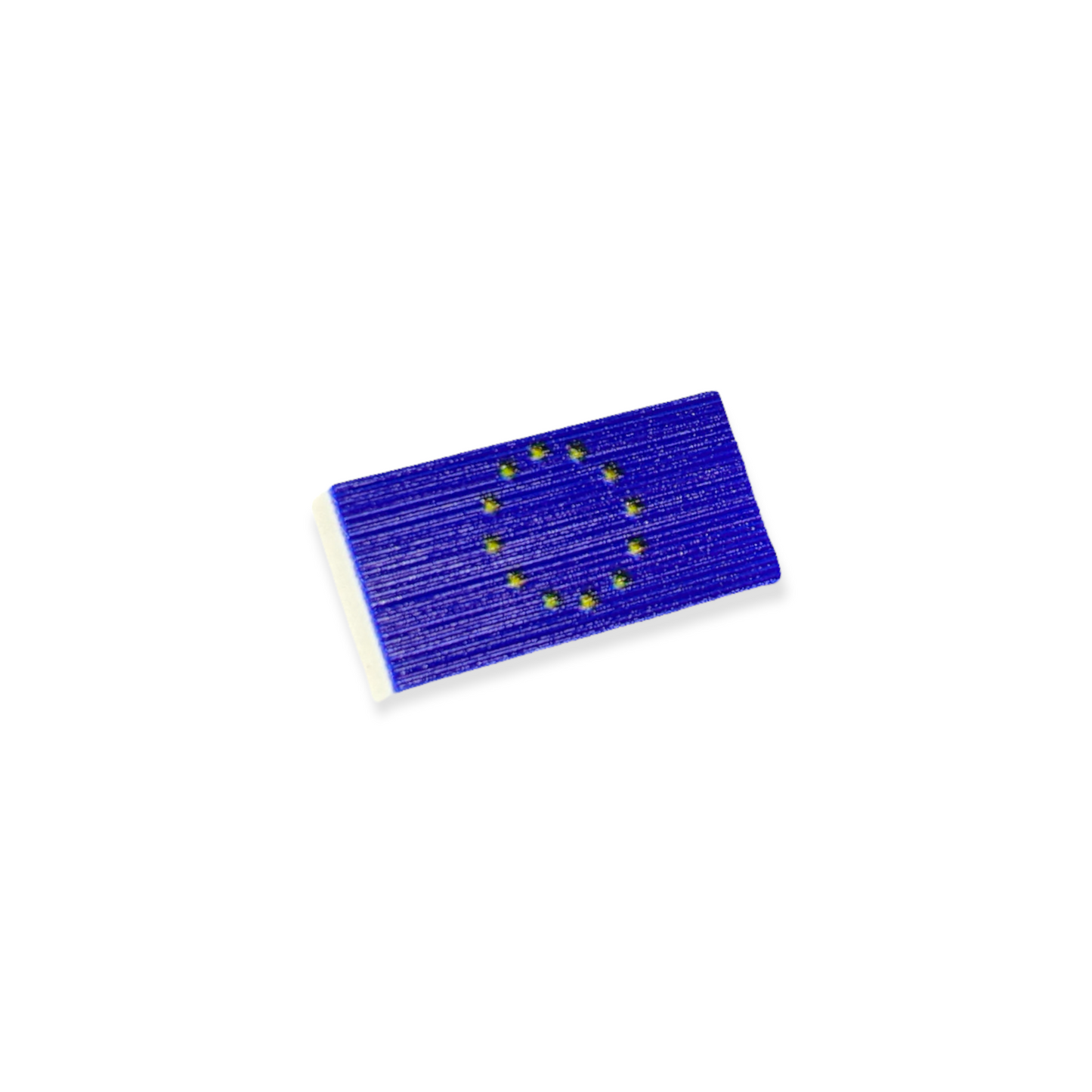 Bedruckte Fliese 1x2 - Europa Flagge