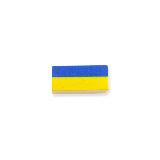 Bedruckte Fliese 1x2 - Ukrainische Flagge